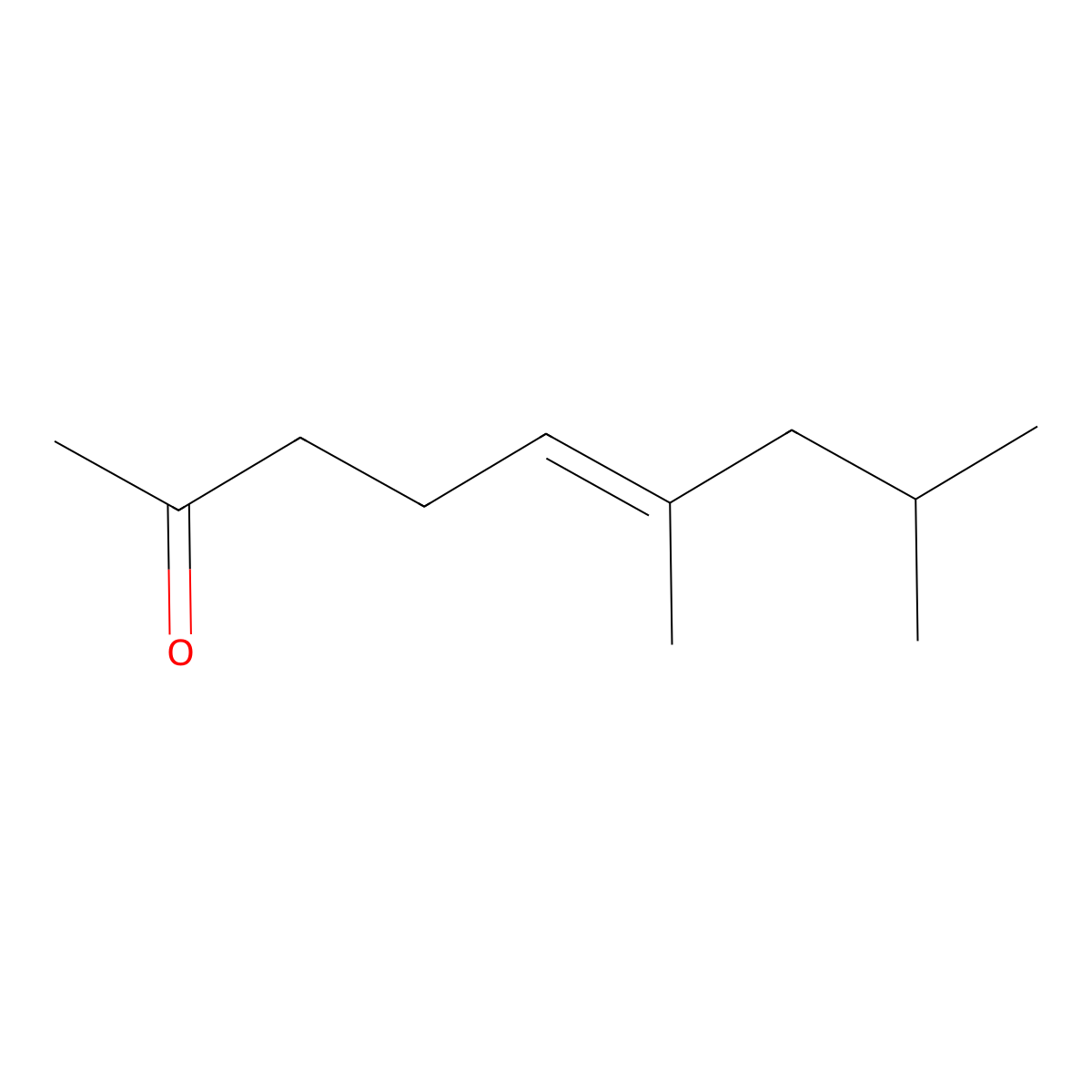 6,8-Dimethylnon-5-en-2-one molecular structure, CAS 689-39-4