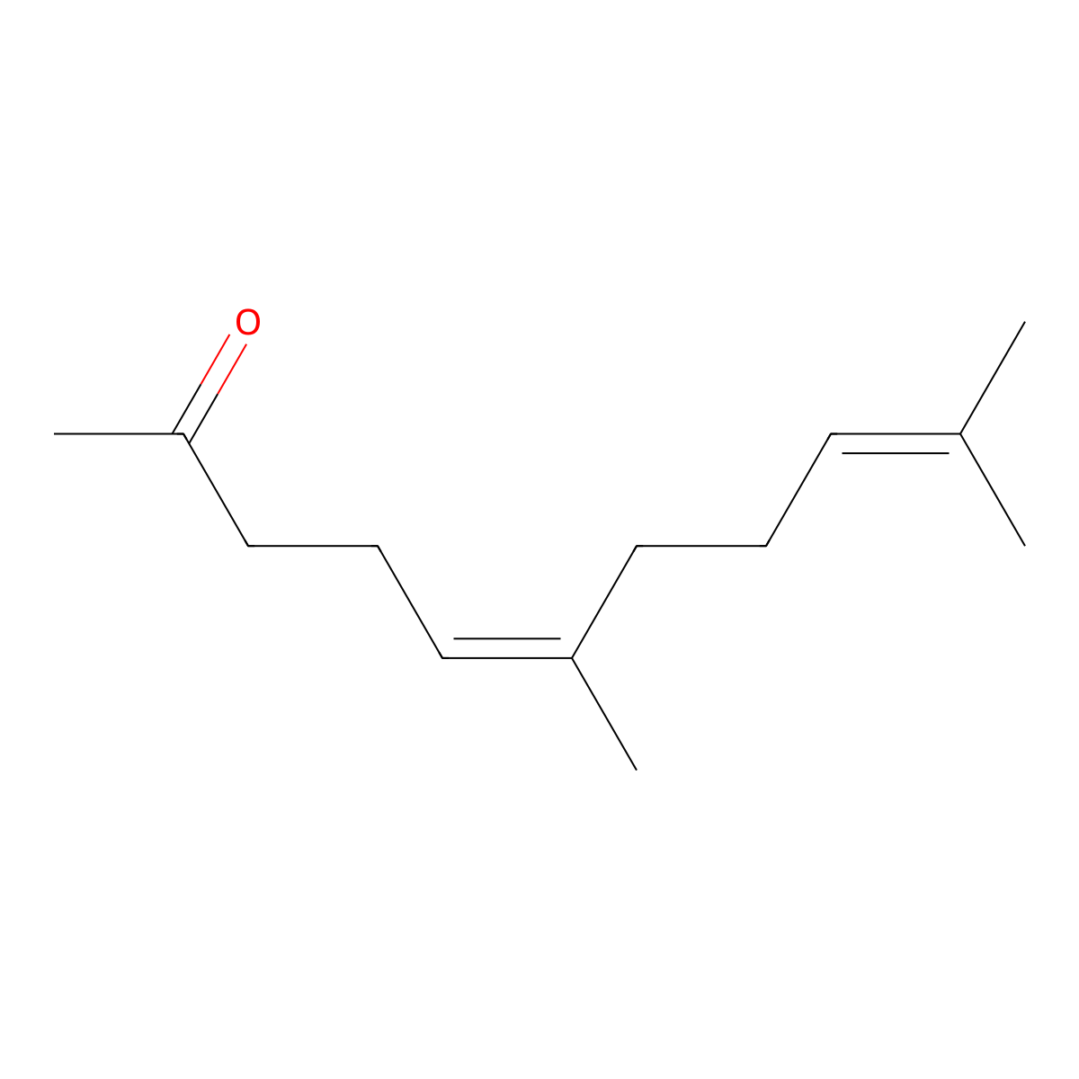 6,10-Dimethylundeca-5,9-Dien-2-One molecular structure, CAS 689-67-8