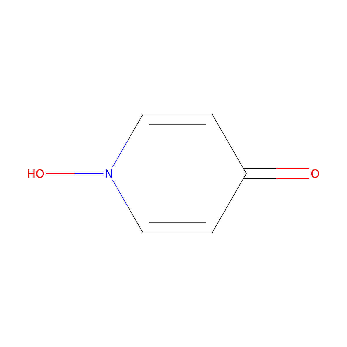 4-Pyridinol, 1-oxide molecular structure, CAS 6890-62-6
