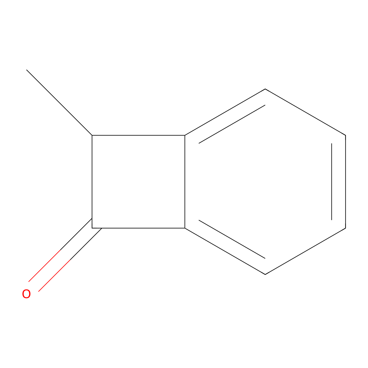 8-Methylbicyclo[4.2.0]octa-1,3,5-trien-7-one molecular structure, CAS 68913-17-7