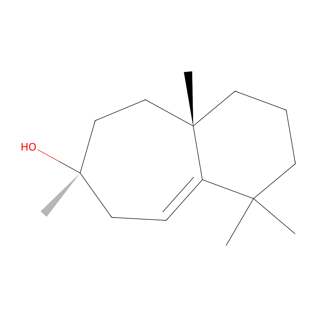 Widdrol molecular structure, CAS 6892-80-4