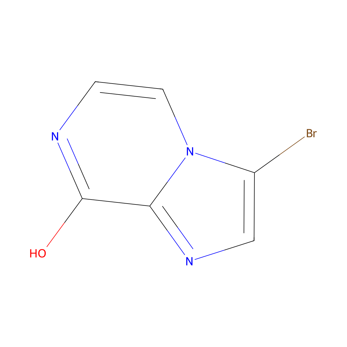 3-Bromoimidazo[1,2-a]pyrazin-8(7h)-one molecular structure, CAS 689297-67-4