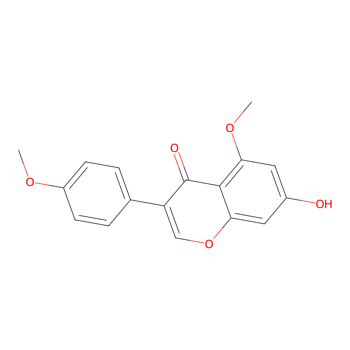 5-O-Methylbiochanin A molecular structure, CAS 68939-22-0