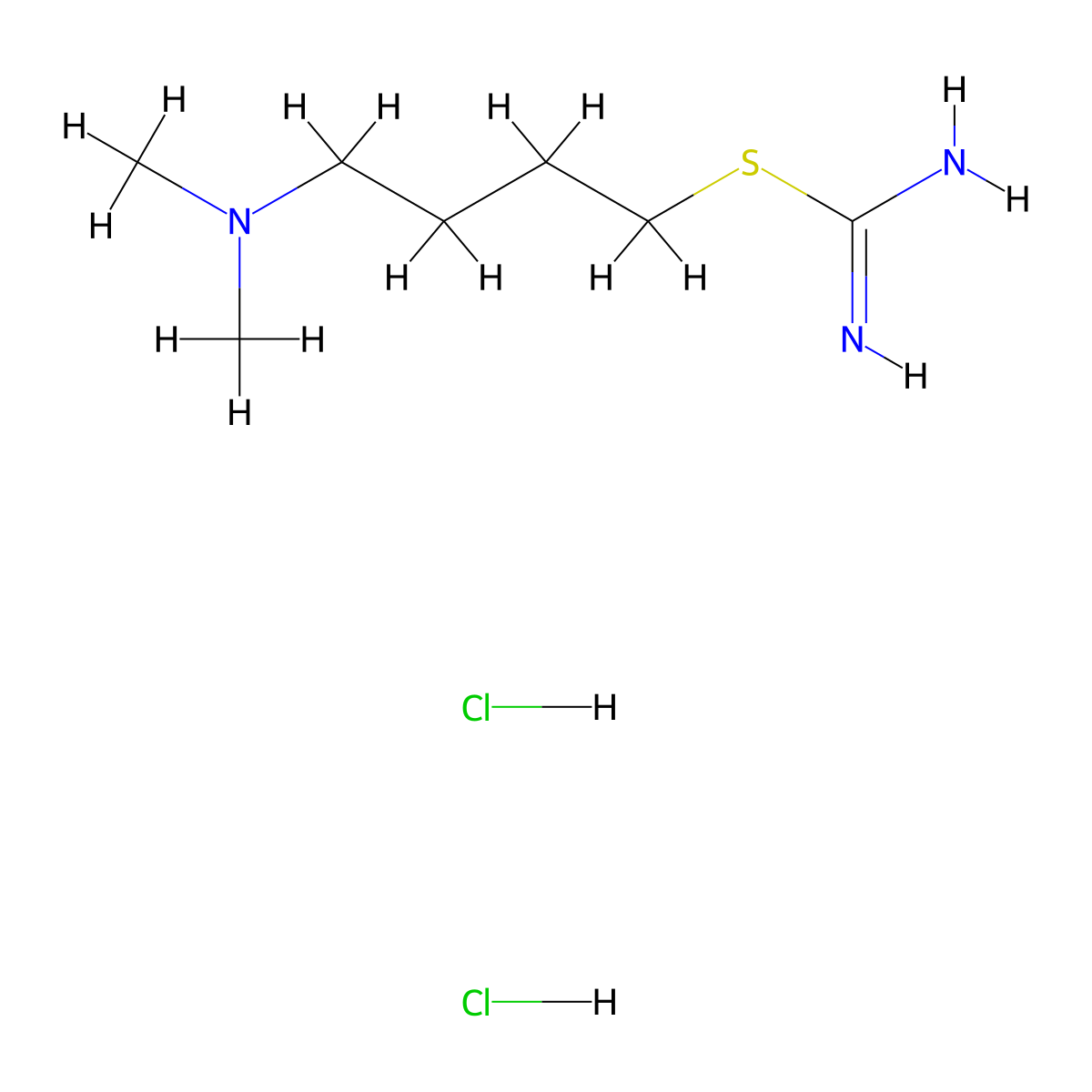SKF 91488 dihydrochloride molecular structure, CAS 68941-21-9