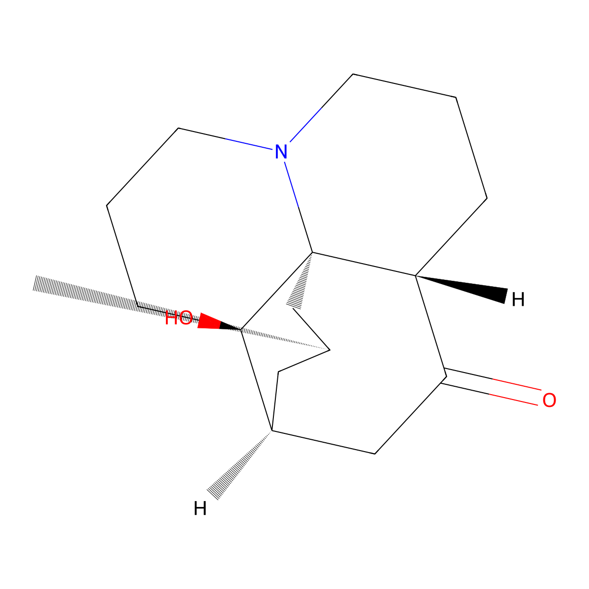 Lycodoline molecular structure, CAS 6900-92-1