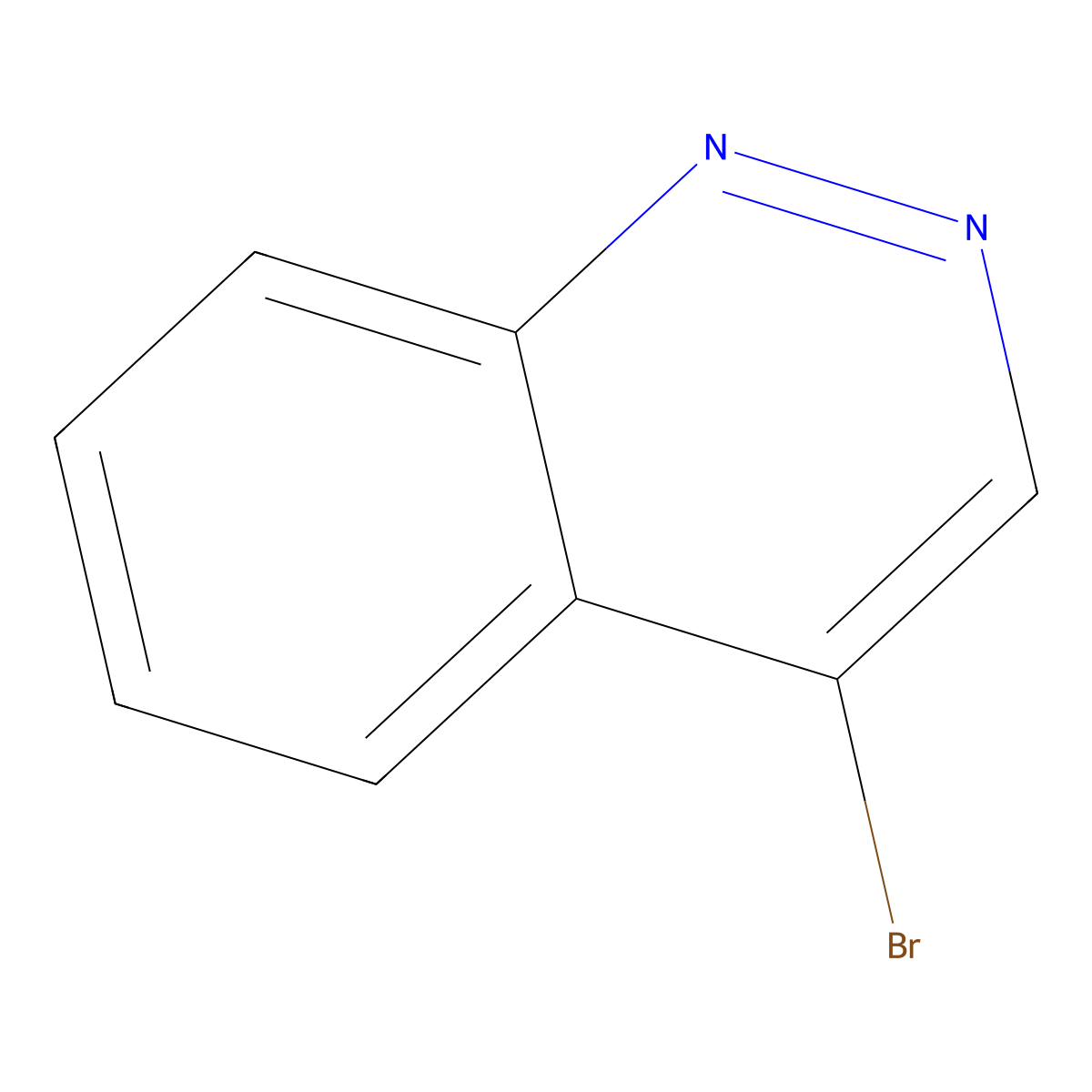 4-Bromocinnoline molecular structure, CAS 69002-73-9