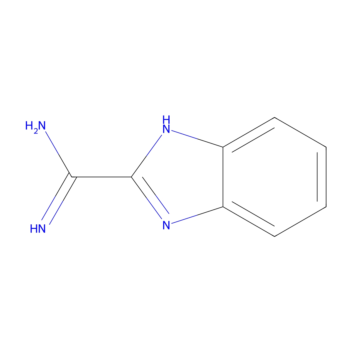 2-Guanylbenzimidazole molecular structure, CAS 69006-93-5