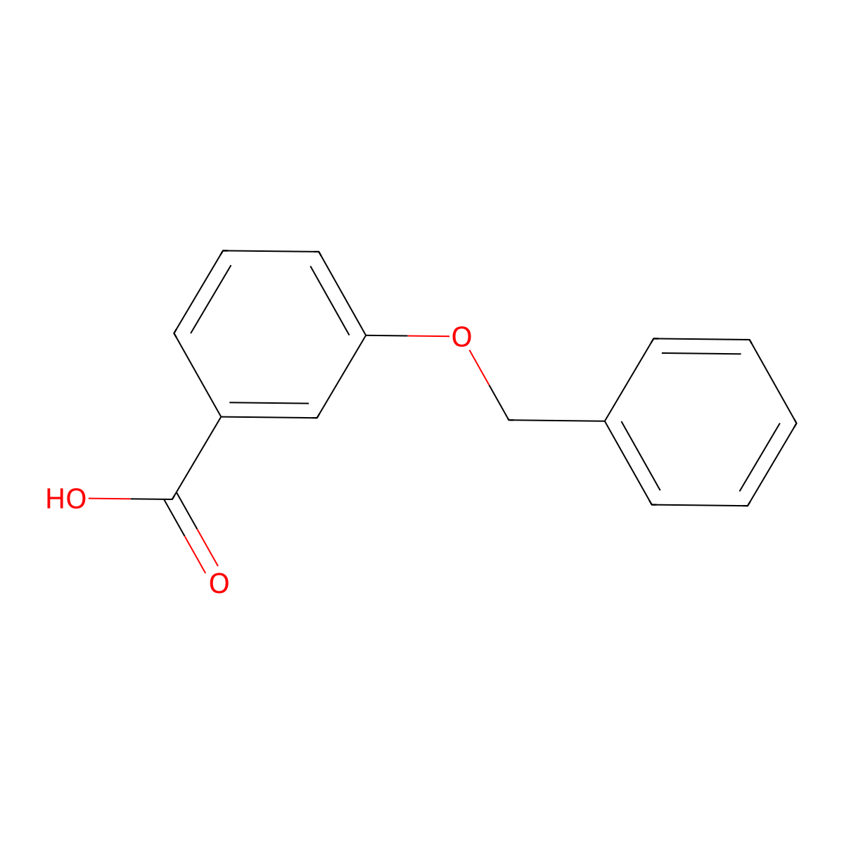 3-(Benzyloxy)benzoic acid molecular structure, CAS 69026-14-8