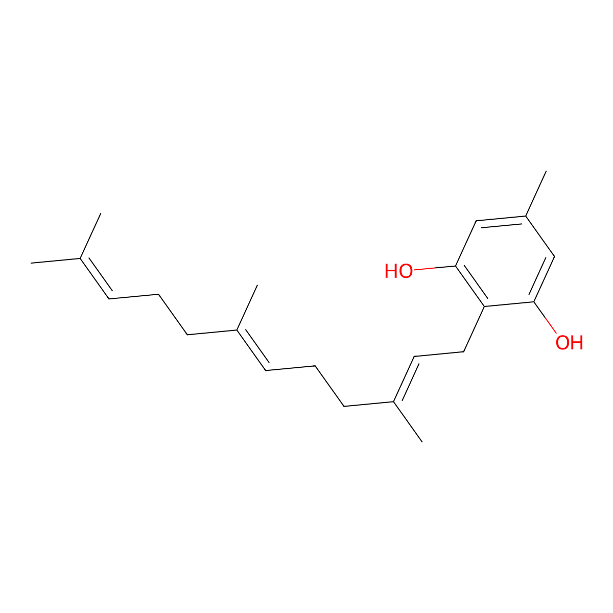 Grifolin molecular structure, CAS 6903-07-7