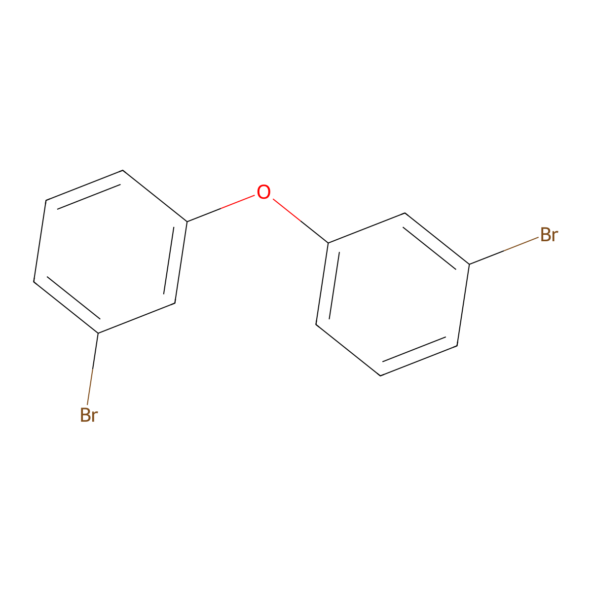 3,3'-Dibromodiphenyl ether molecular structure, CAS 6903-63-5