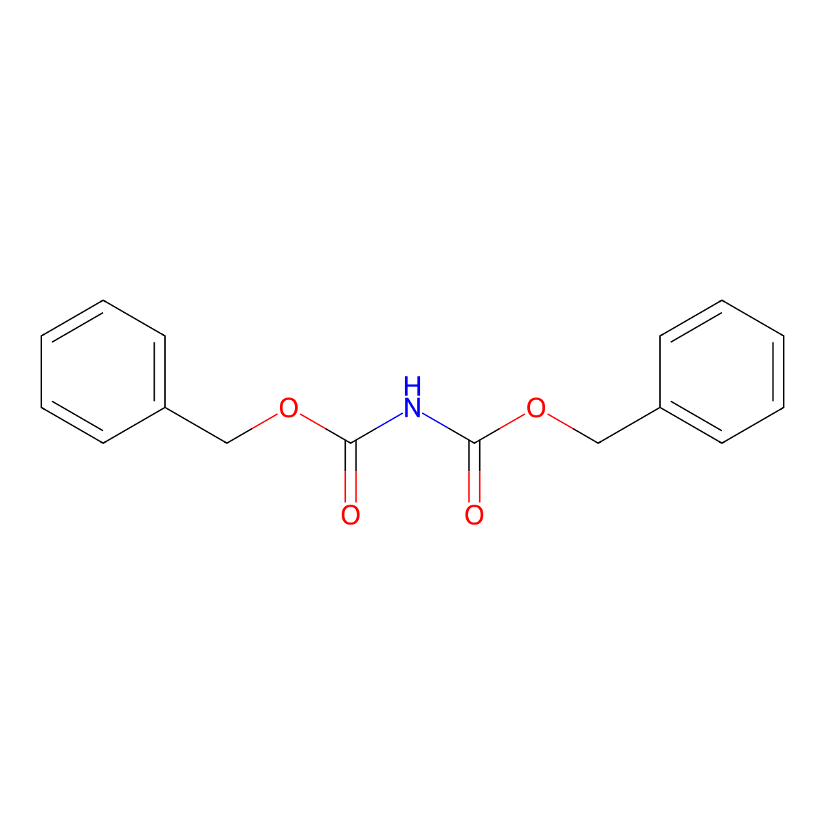 Bis(benzyloxycarbonyl)amine molecular structure, CAS 69032-13-9