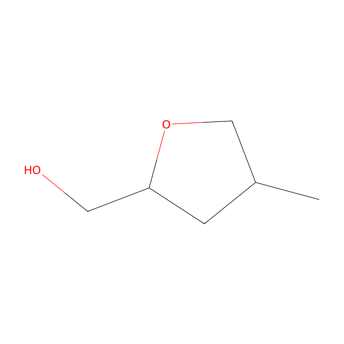 (4-Methyloxolan-2-yl)methanol molecular structure, CAS 6906-52-1