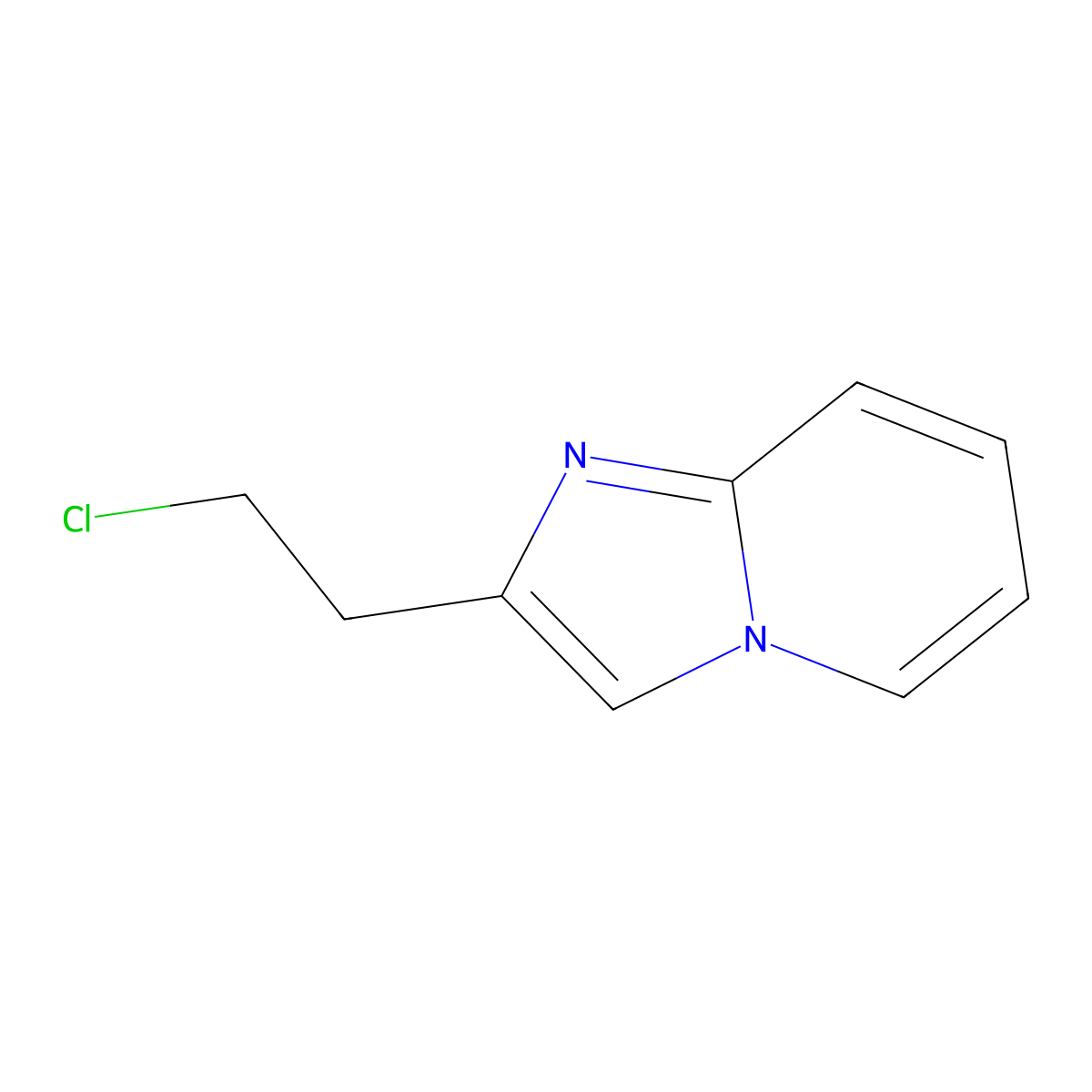 2-(2-Chloroethyl)imidazo[1,2-A]pyridine molecular structure, CAS 690950-29-9