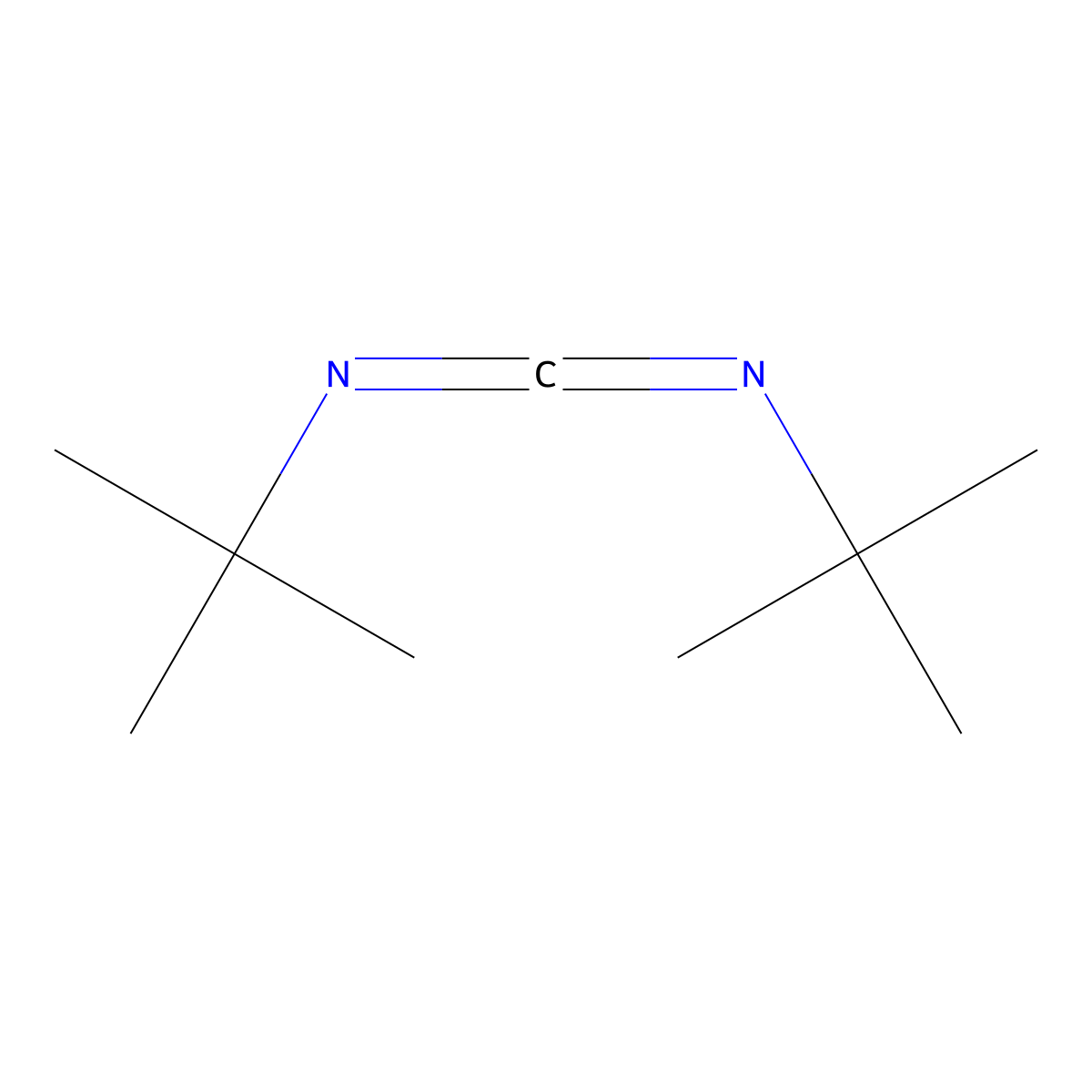 Di-tert-butylcarbodiimide molecular structure, CAS 691-24-7