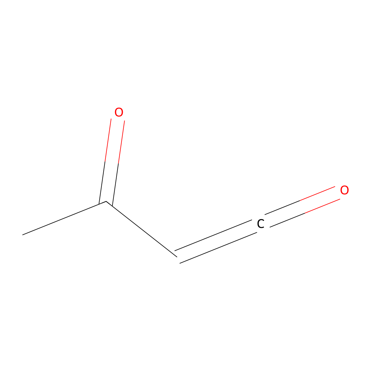 But-1-ene-1,3-dione molecular structure, CAS 691-45-2