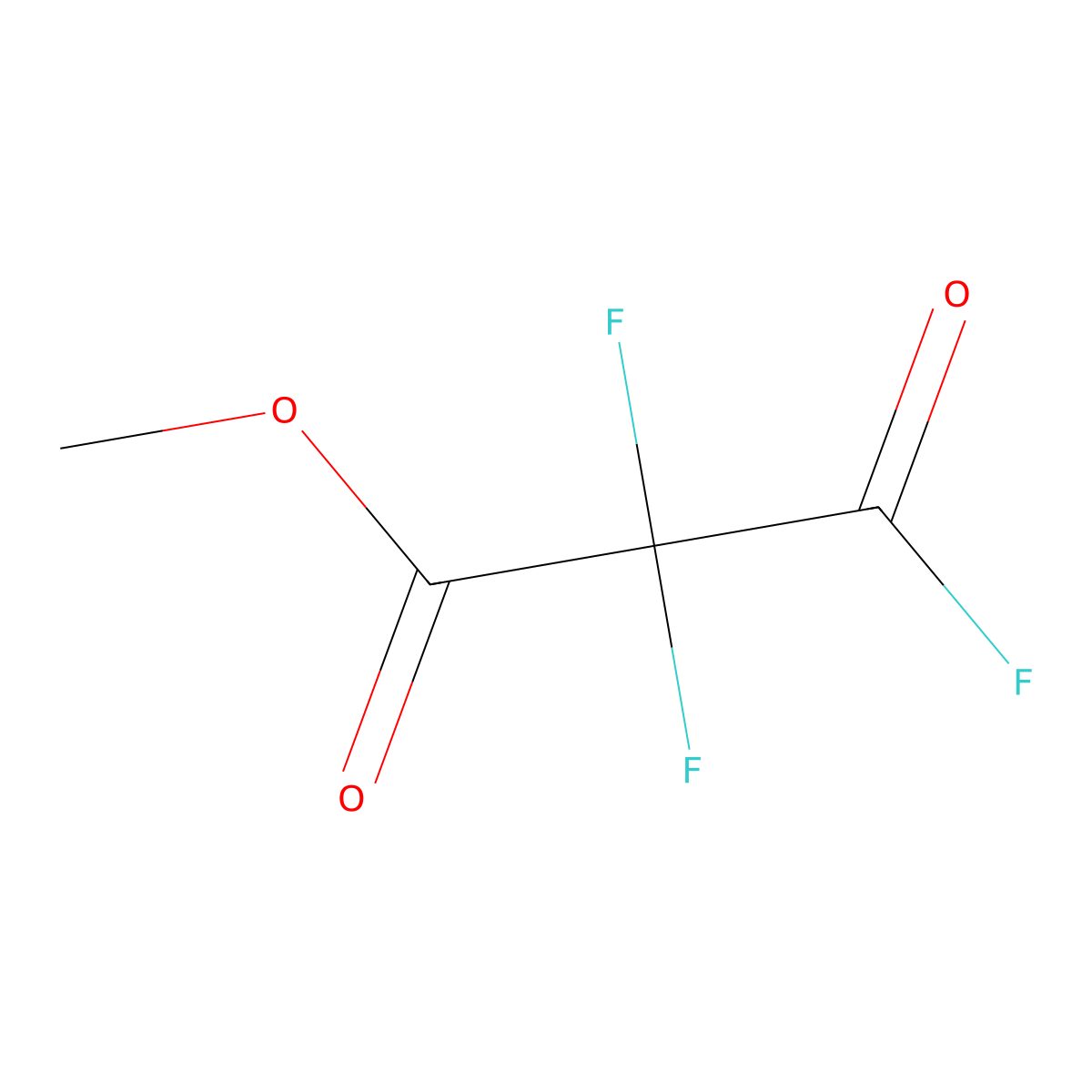 Methyl 2,2,3-trifluoro-3-oxopropanoate molecular structure, CAS 69116-71-8