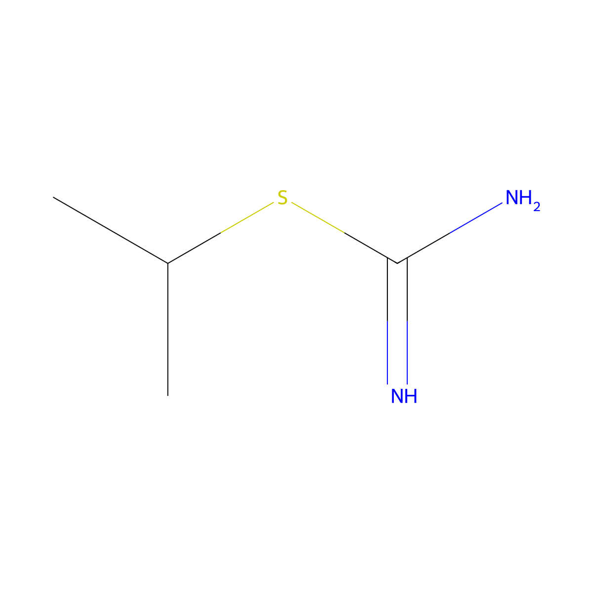 S-Isopropyl-Isothiourea molecular structure, CAS 6913-17-3