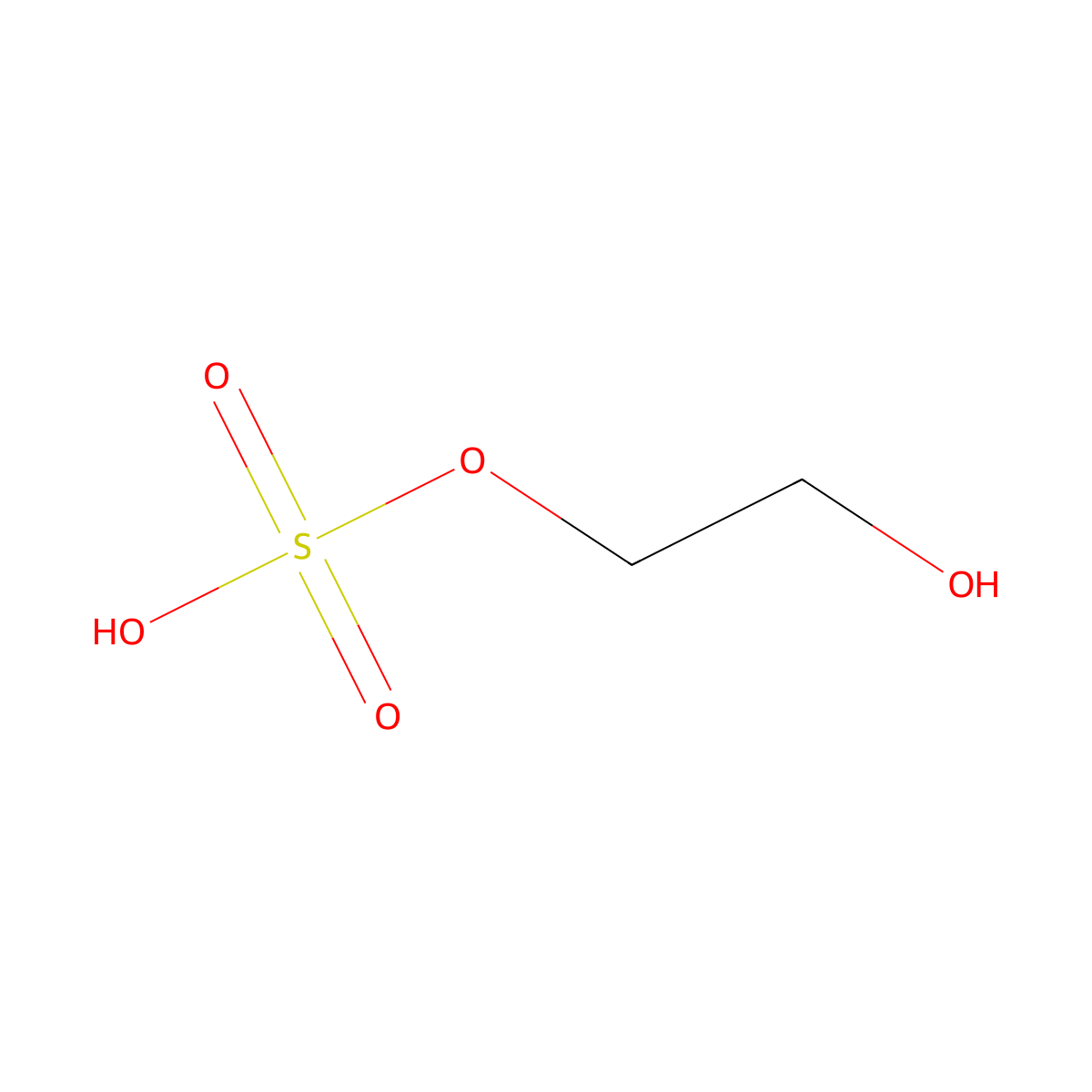 Monosulfonated PEG molecular structure, CAS 6914-92-7