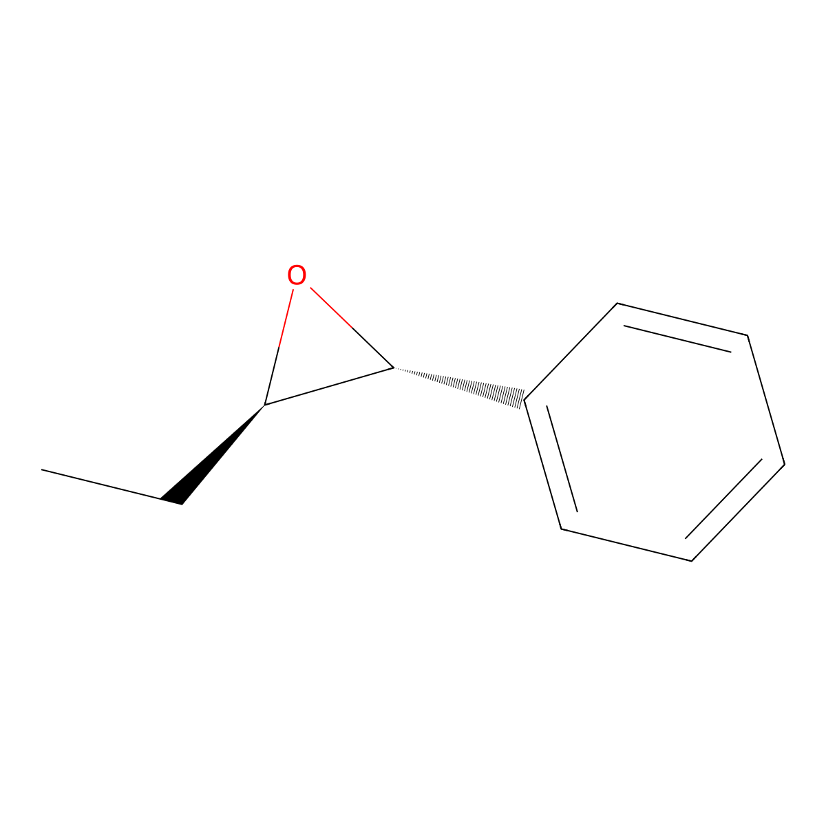 (2r,3r)-2-Ethyl-3-phenyloxirane molecular structure, CAS 69140-51-8