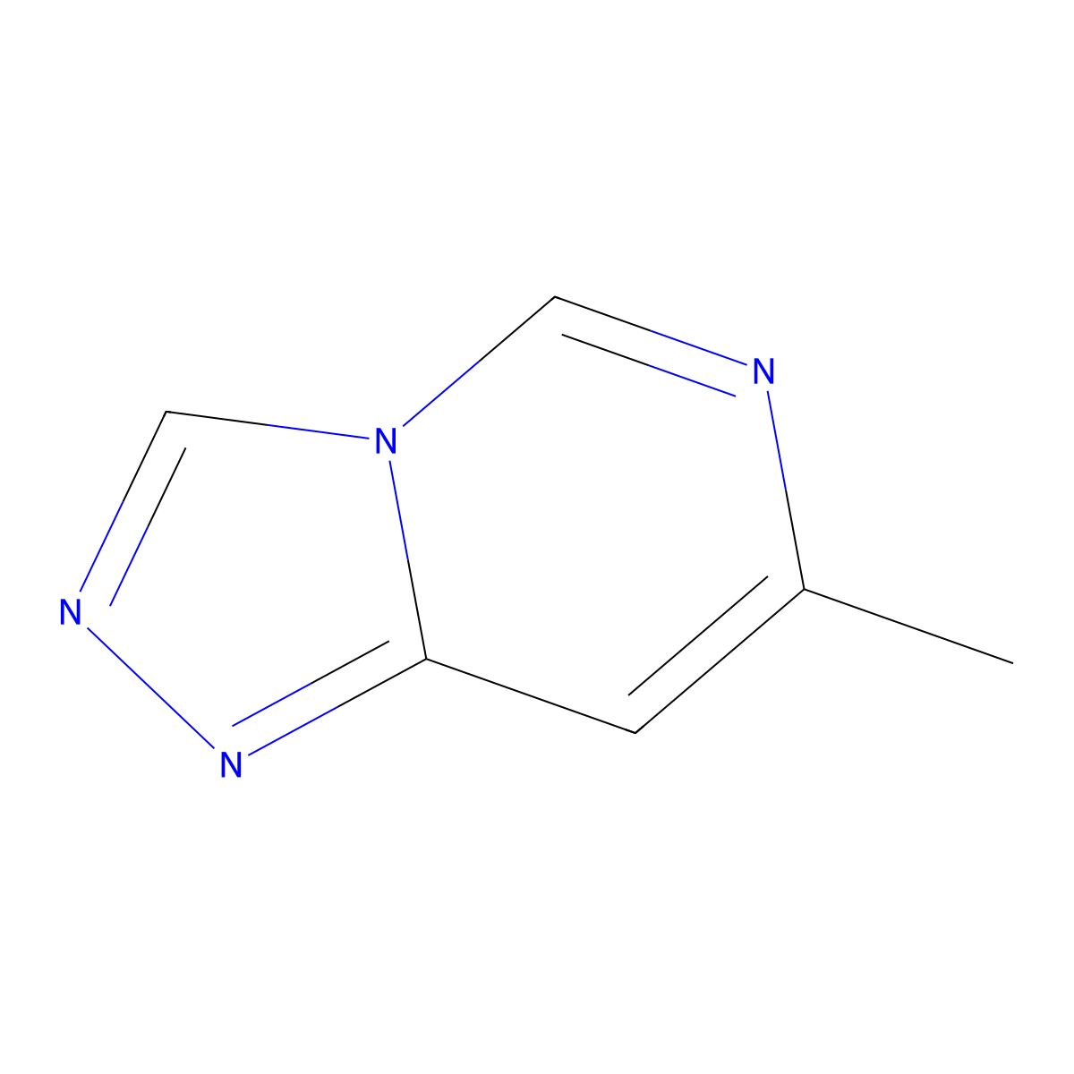 7-Methyl-[1,2,4]triazolo[4,3-c]pyrimidine molecular structure, CAS 69141-72-6