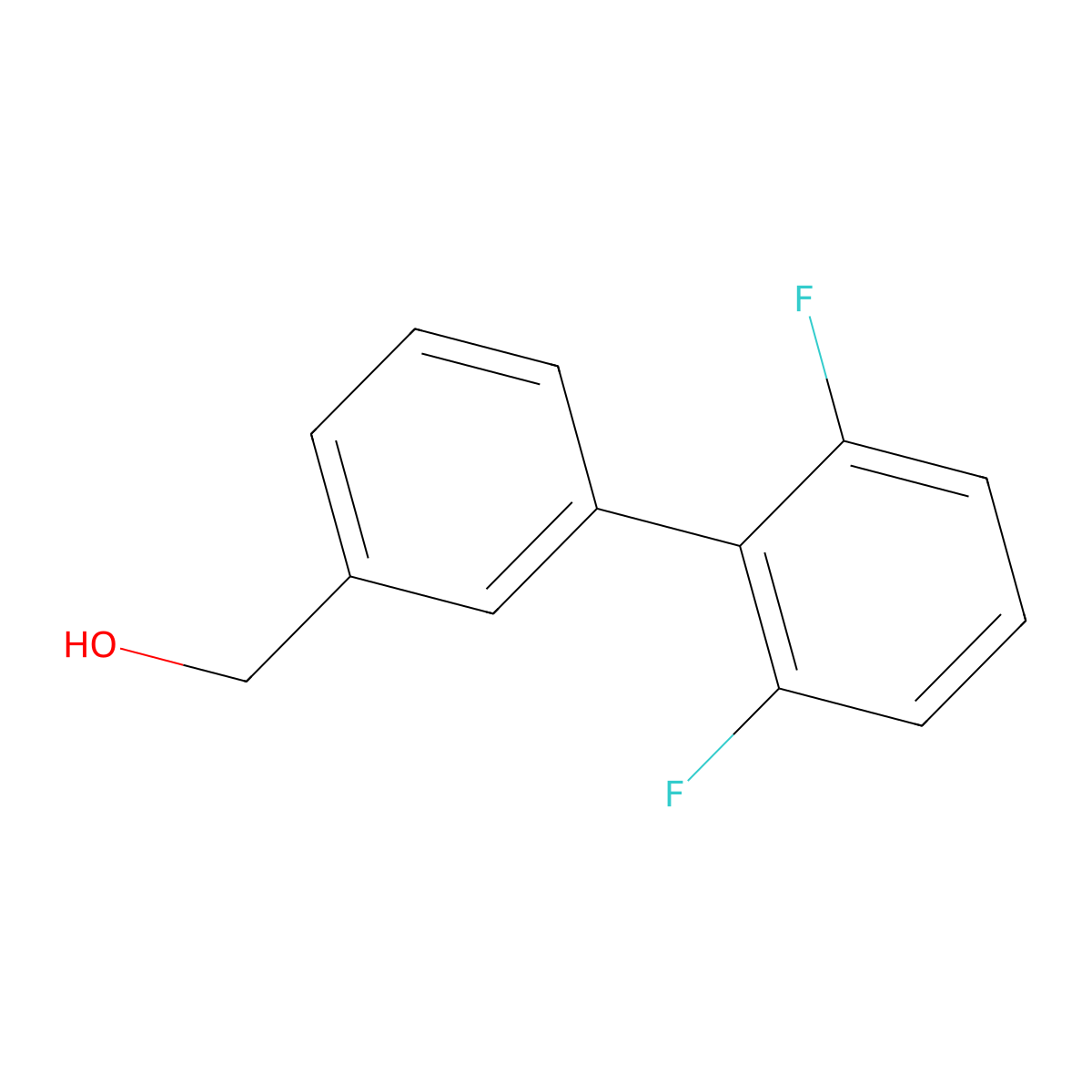 [3-(2,6-Difluorophenyl)phenyl]methanol molecular structure, CAS 691905-34-7