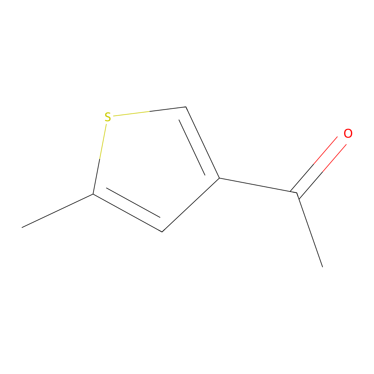 1-(5-Methylthiophen-3-yl)ethan-1-one molecular structure, CAS 69213-96-3