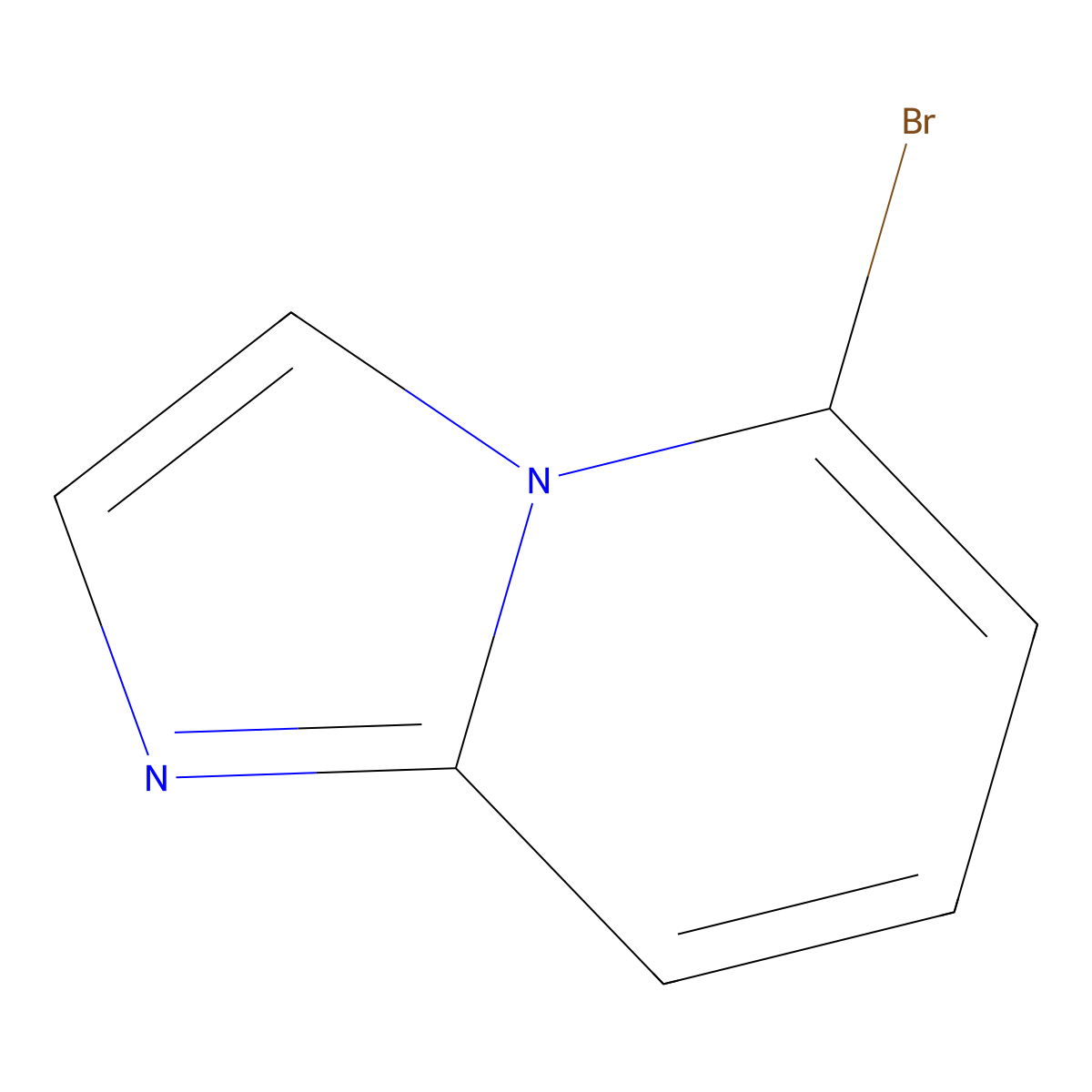 5-Bromoimidazo(1,2-a)pyridine molecular structure, CAS 69214-09-1
