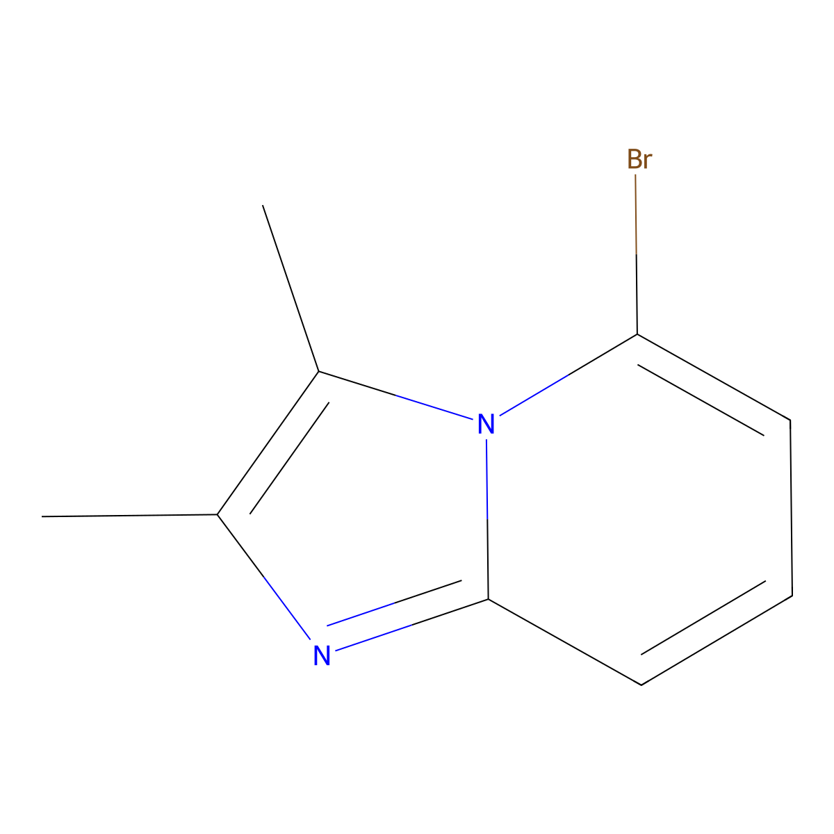 5-Bromo-2,3-dimethylimidazo[1,2-a]pyridine molecular structure, CAS 69214-17-1