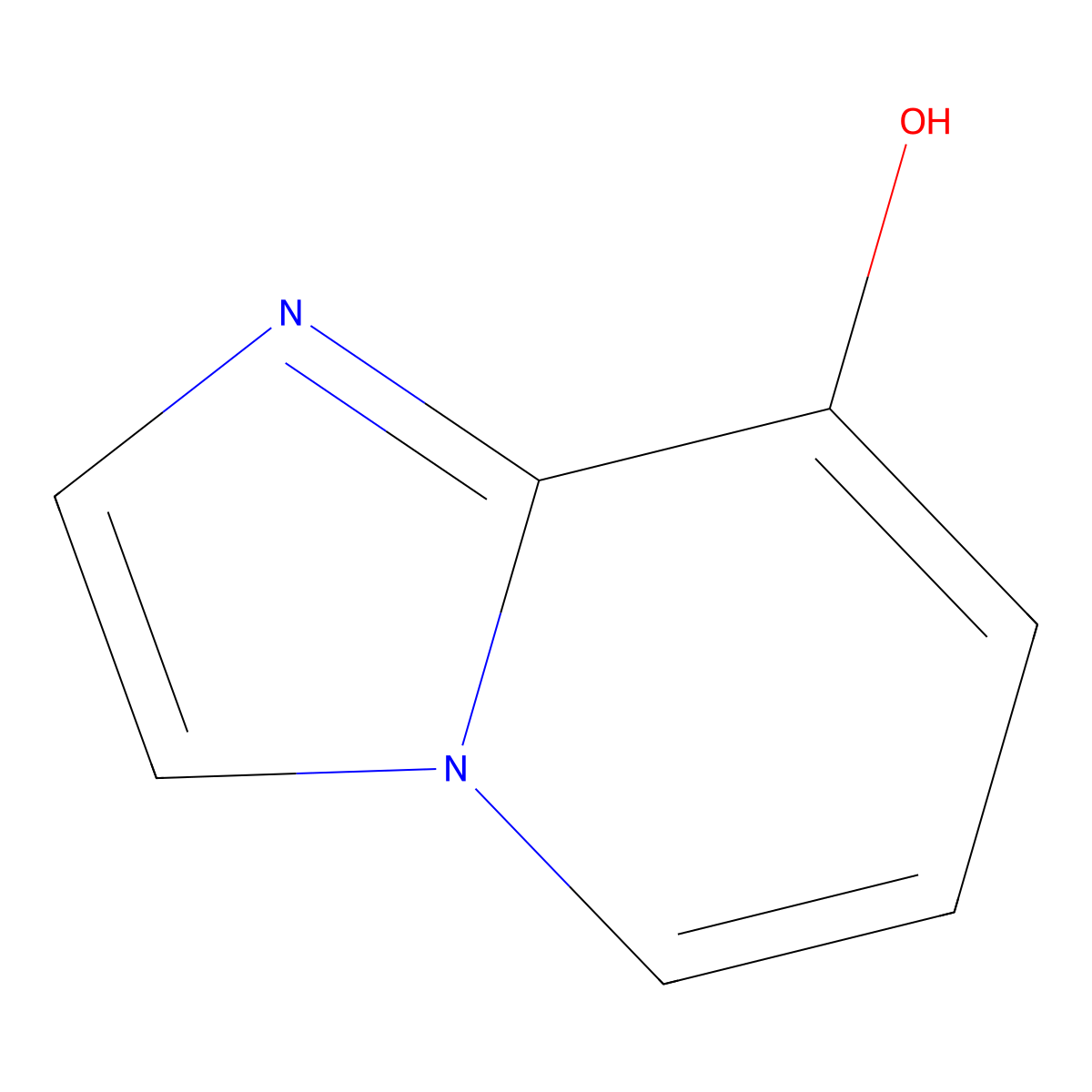 Imidazo(1,2-a)pyridin-8-ol molecular structure, CAS 69214-22-8