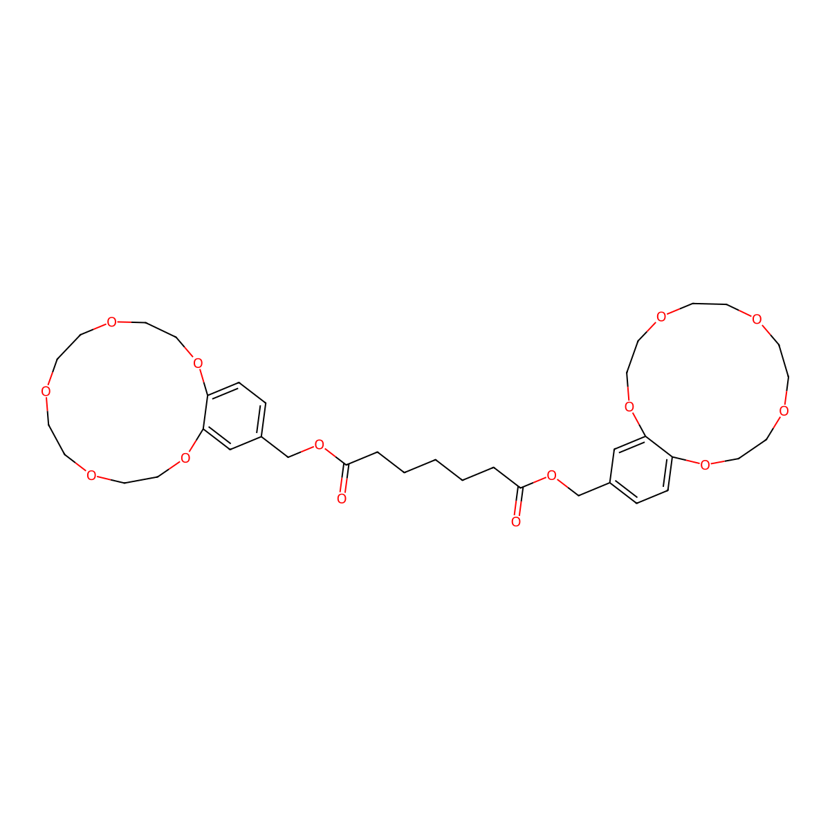 Potassium ionophore II molecular structure, CAS 69271-98-3