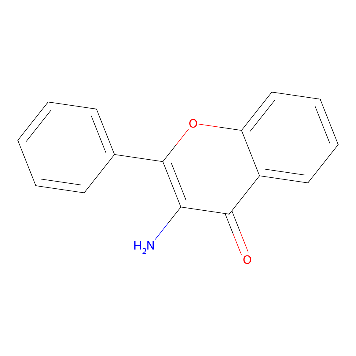 3-Aminoflavone molecular structure, CAS 6928-56-9