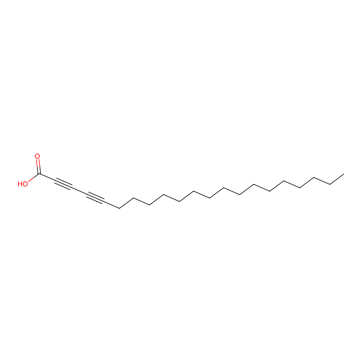 2,4-Heneicosadiynoic Acid molecular structure, CAS 69288-33-1