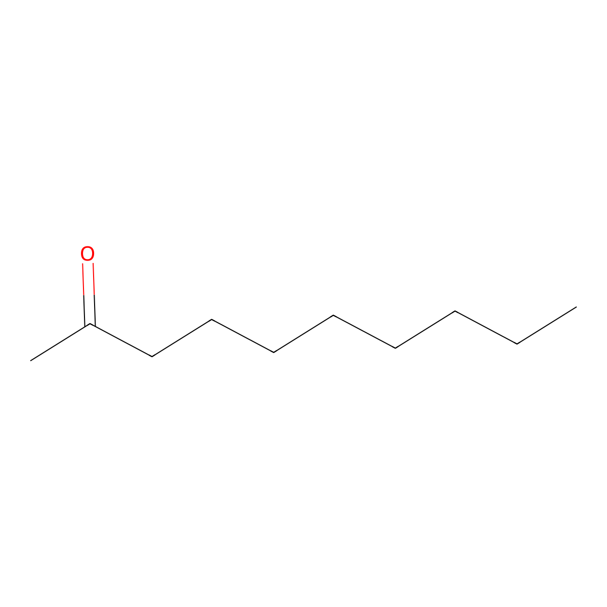 2-Decanone molecular structure, CAS 693-54-9