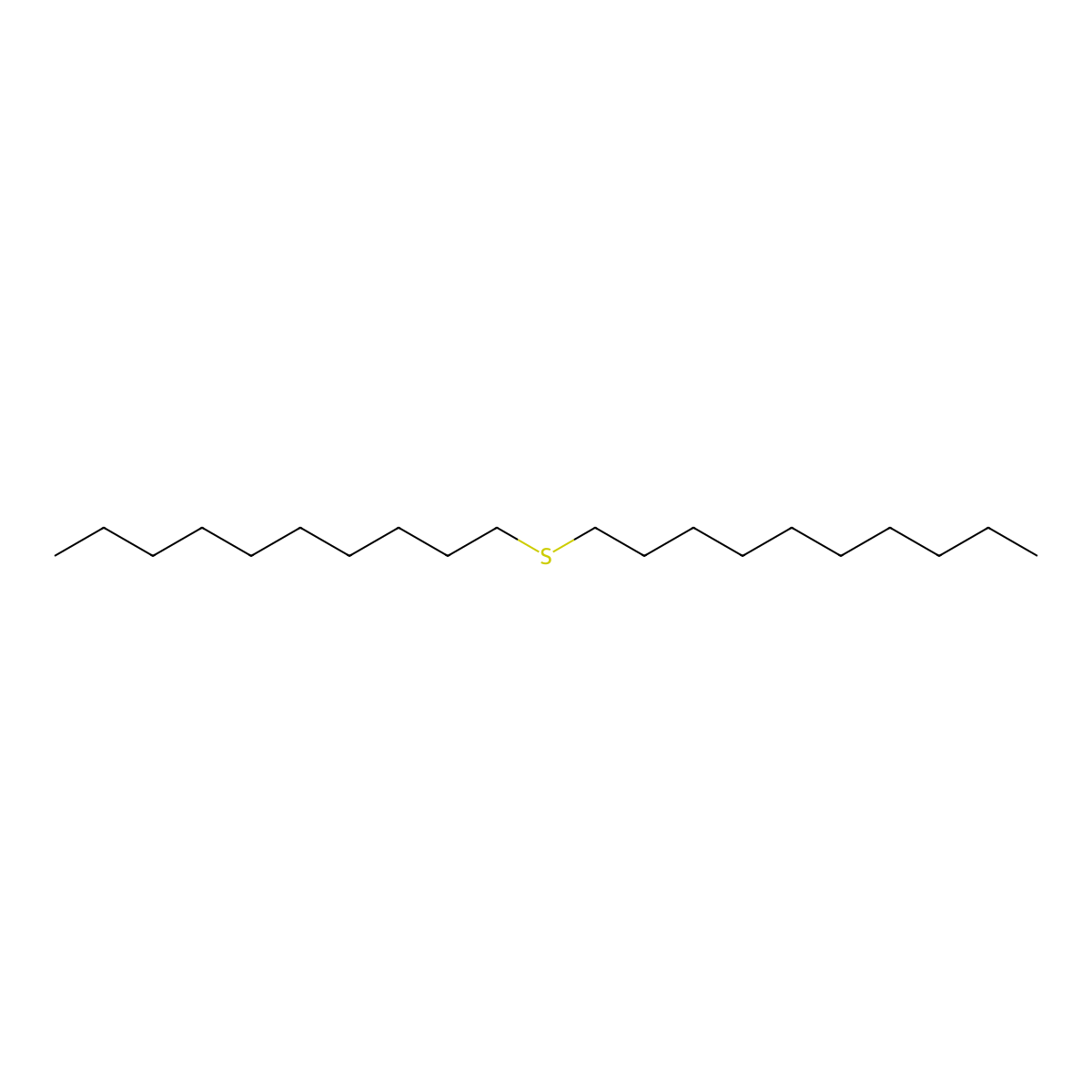 Decane, 1,1'-thiobis- molecular structure, CAS 693-83-4