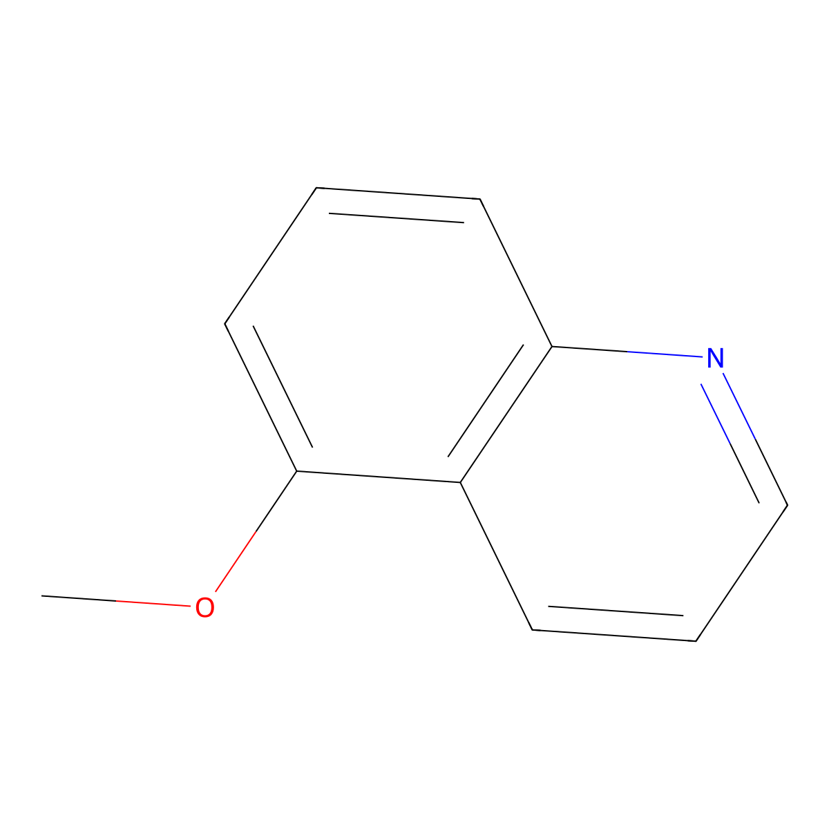 5-Methoxyquinoline molecular structure, CAS 6931-19-7