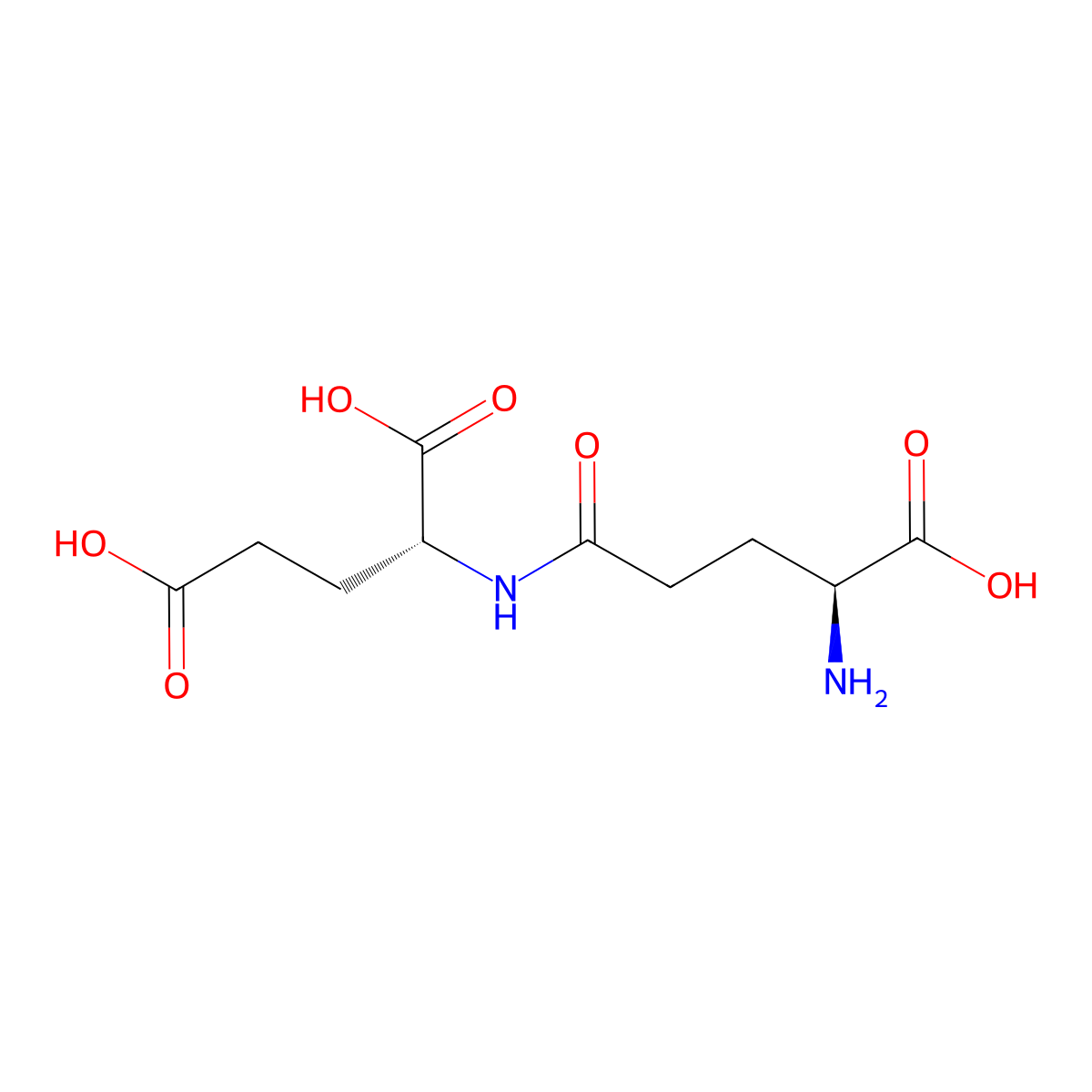 H-Glu(D-Glu-OH)-OH molecular structure, CAS 6931-86-8
