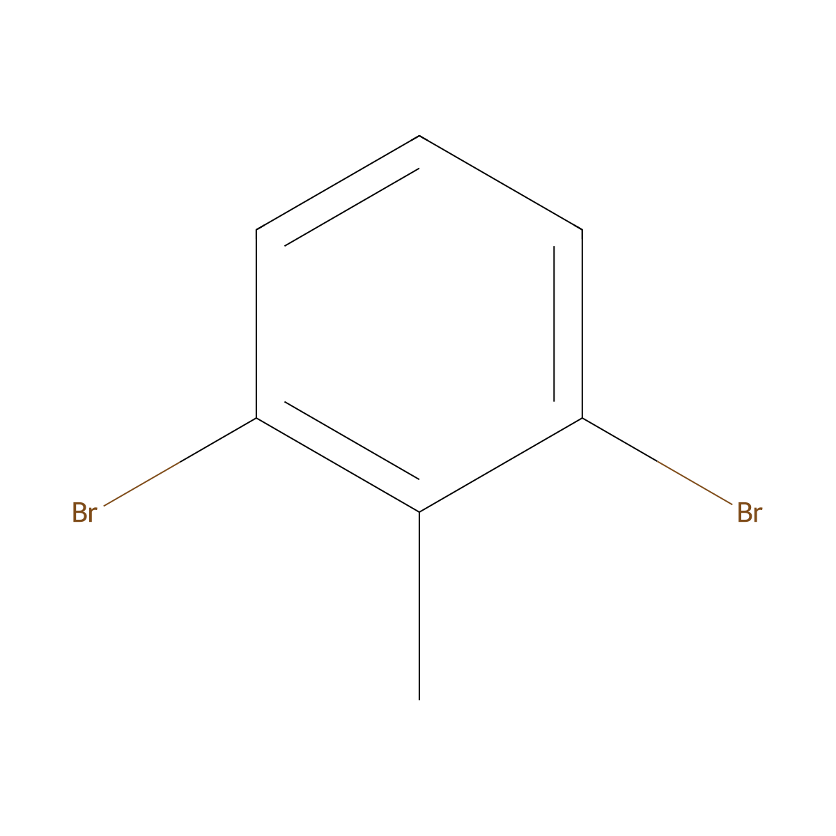2,6-Dibromotoluene molecular structure, CAS 69321-60-4