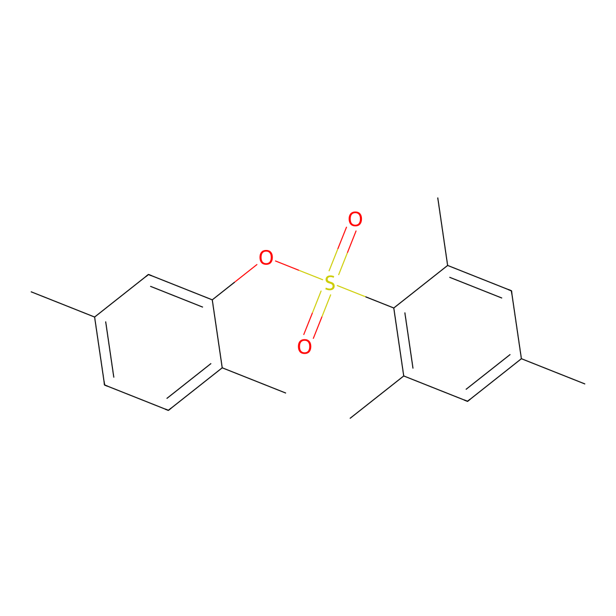 (2,5-Dimethylphenyl) 2,4,6-trimethylbenzenesulfonate molecular structure, CAS 693236-59-8