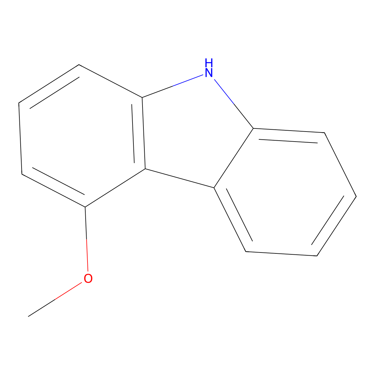 4-Methoxycarbazole molecular structure, CAS 6933-50-2
