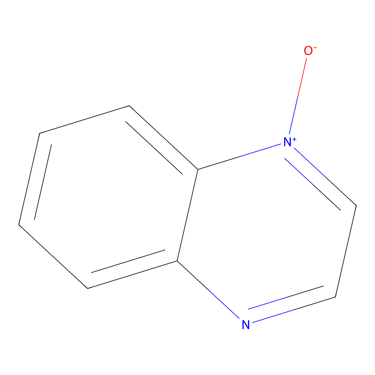 Quinoxaline, 1-oxide molecular structure, CAS 6935-29-1
