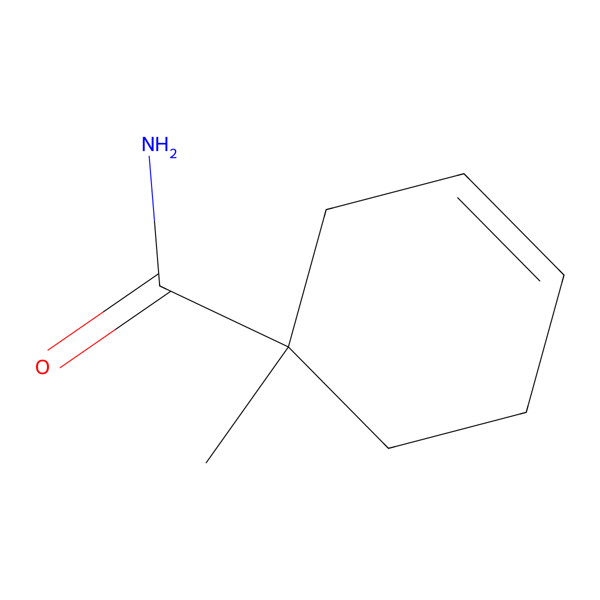 1-Methylcyclohex-3-ene-1-carboximidic acid molecular structure, CAS 69352-89-2