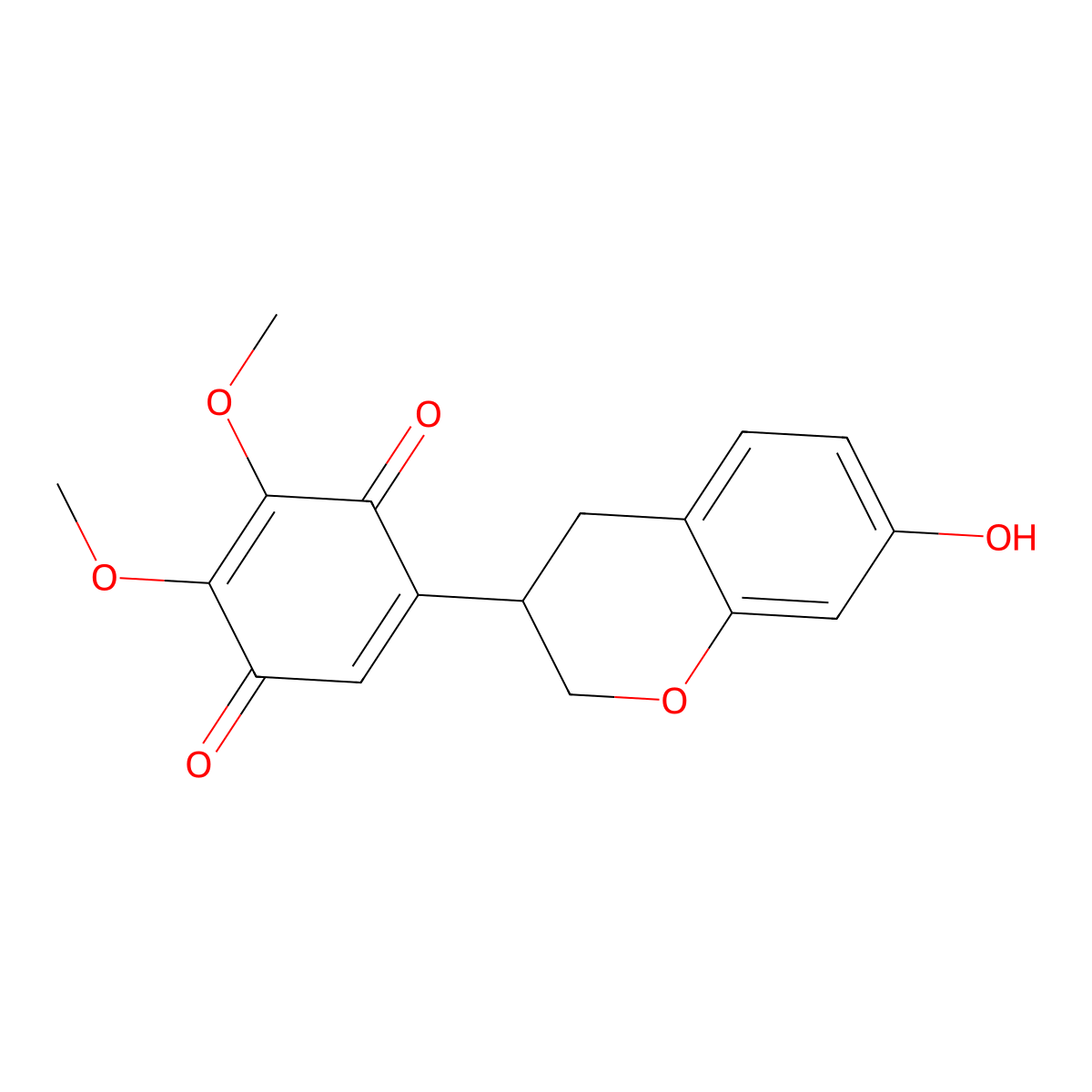 Pendulone molecular structure, CAS 69359-09-7