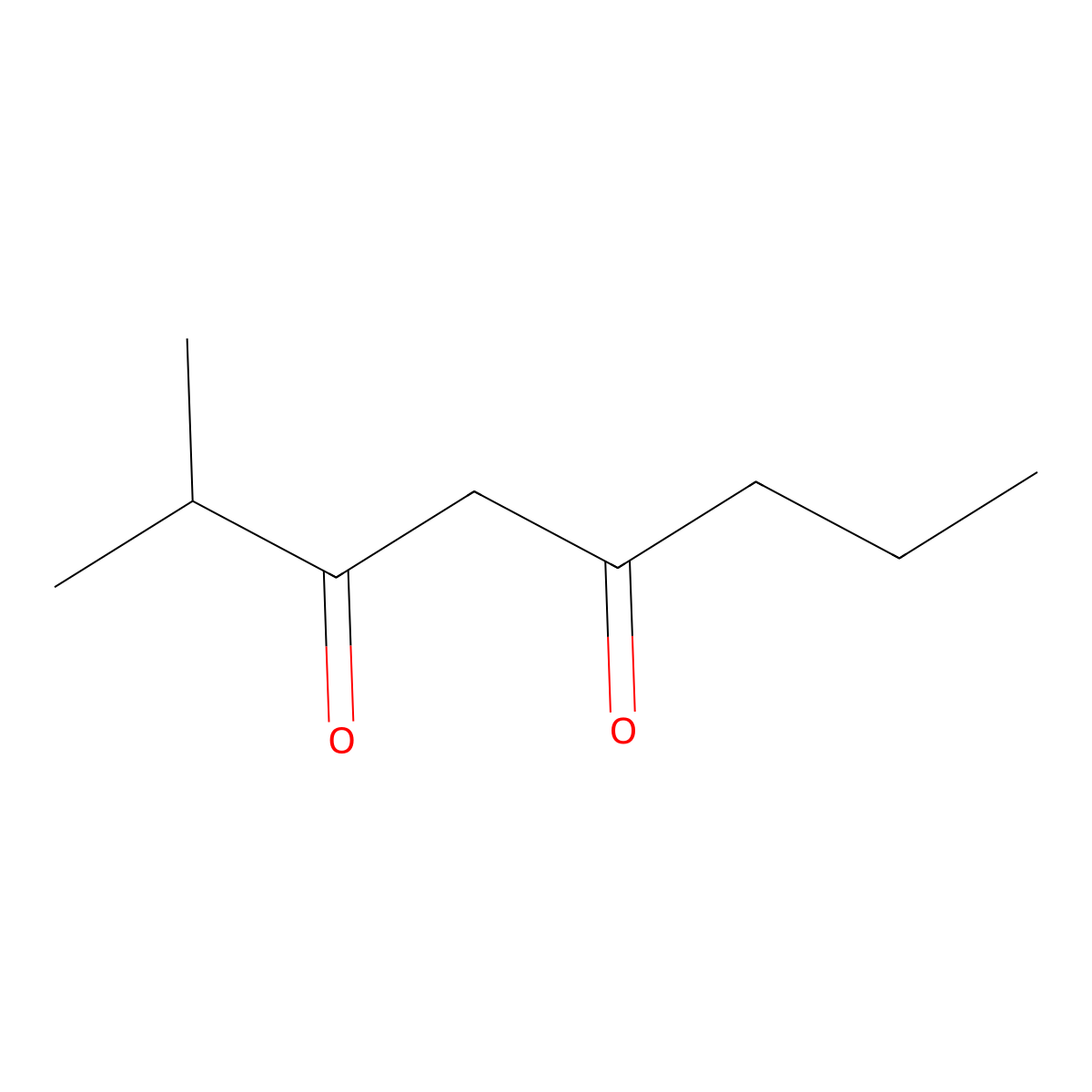 2-Methyloctane-3,5-dione molecular structure, CAS 69362-50-1