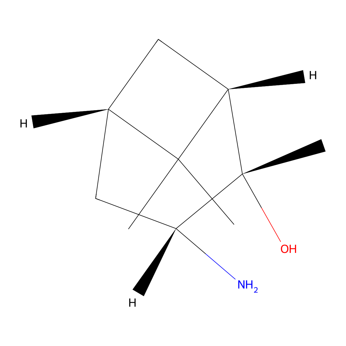 (1S,2S,3R,5S)-3-Amino-2,6,6-trimethylbicyclo[3.1.1]heptan-2-OL molecular structure, CAS 69363-09-3