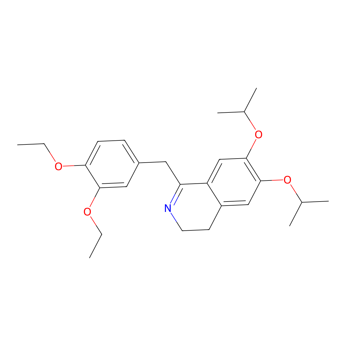 Diproteverine molecular structure, CAS 69373-95-1