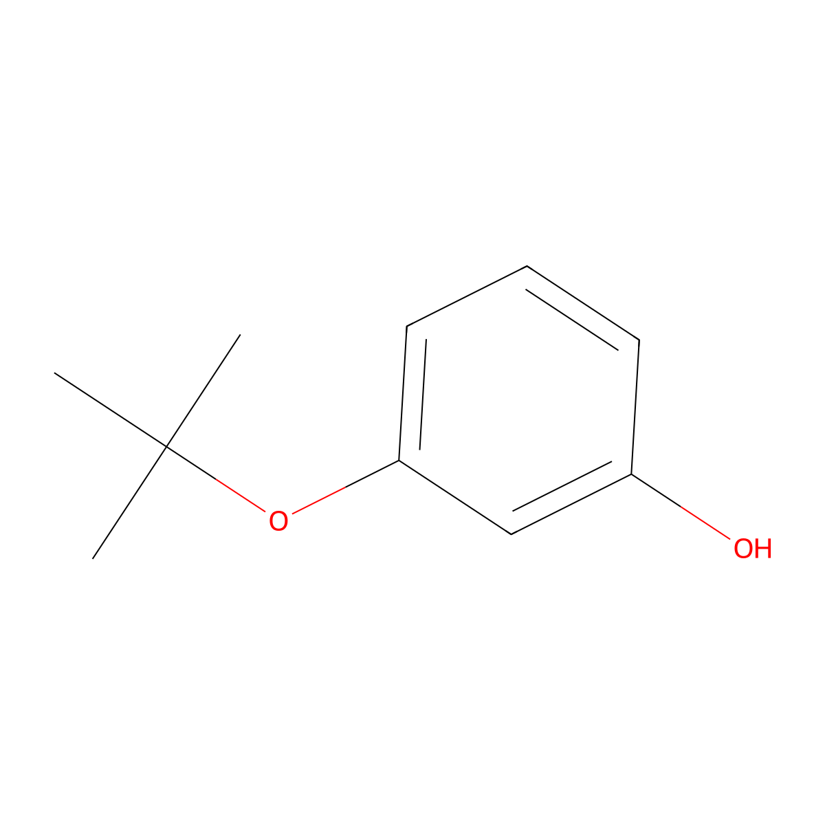 3-tert-Butoxyphenol molecular structure, CAS 69374-70-5