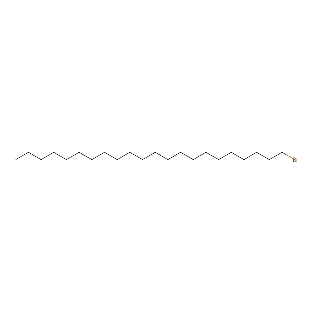 1-Bromodocosane molecular structure, CAS 6938-66-5