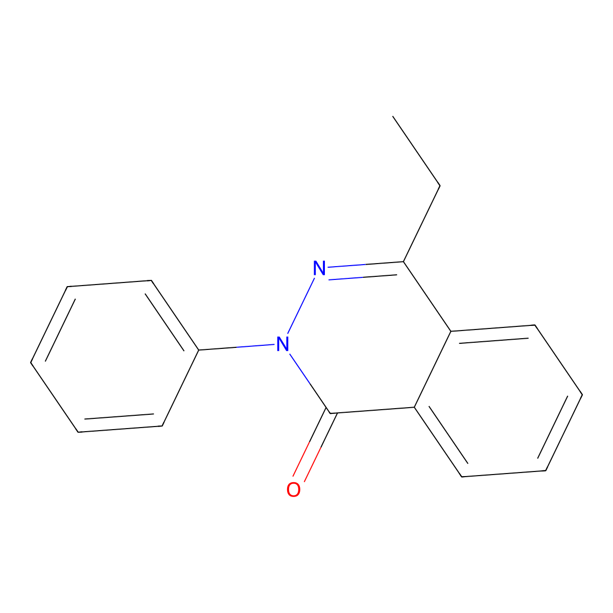 4-Ethyl-2-phenylphthalazin-1-one molecular structure, CAS 693827-93-9