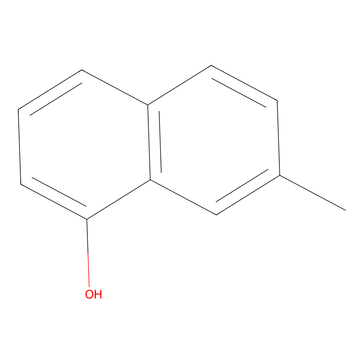 7-Methylnaphthalen-1-ol molecular structure, CAS 6939-33-9
