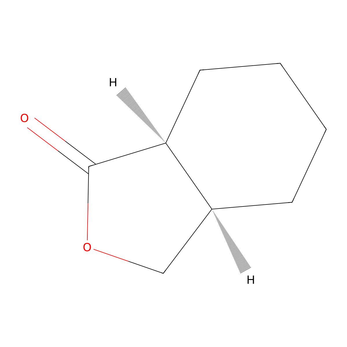 (3Ar,7as)-hexahydro-2-benzofuran-1(3h)-one molecular structure, CAS 6939-71-5